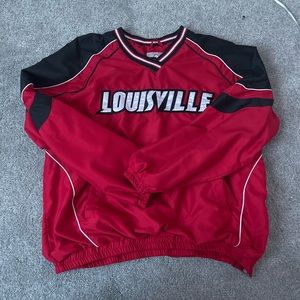 vintage Louisville Cardinals pullover jacket